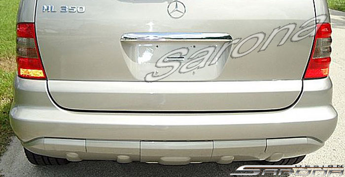 Custom Mercedes ML  SUV/SAV/Crossover Rear Bumper (2002 - 2005) - $590.00 (Part #MB-060-RB)